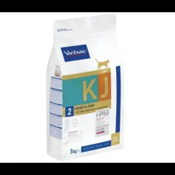 VIRBAC - Croquettes chat veterinary hpm cat kj2 kidney joint - virbac 1,5 kg