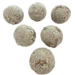 ZOLUX - 6 boules de graisse de 90 gr toutes saisons pour oiseaux