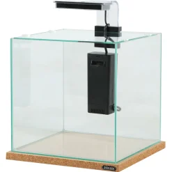 ZOLUX - Aquarium Betta Kub noir 15.6 litres - L.27 x P.27 x H.34 cm