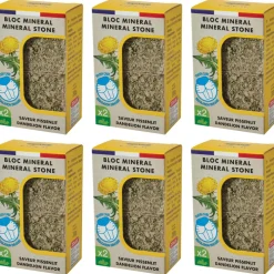 ZOLUX - Bloc minéral eden 200 gr (lot de 6)