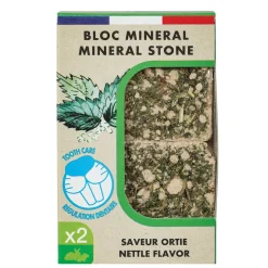 ZOLUX - Bloc Minéral Eden Saveur Orti x2 200gr