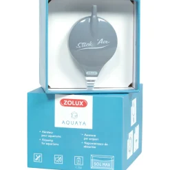 ZOLUX - Bulleur aérateur 1.5w débit 18.6 l/h gris pour aquarium max 50 litres