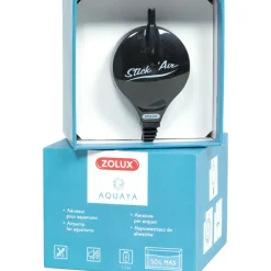 ZOLUX - Bulleur aérateur 1.5w débit 18.6 l/h noir pour aquarium max 50 litres