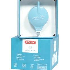 ZOLUX - Bulleur aérateur 1.5w débit 18.6 l/h bleu pour aquarium max 50 litres