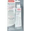 ZOLUX - Colle silicone transparent pour aquarium terrarium 80ml