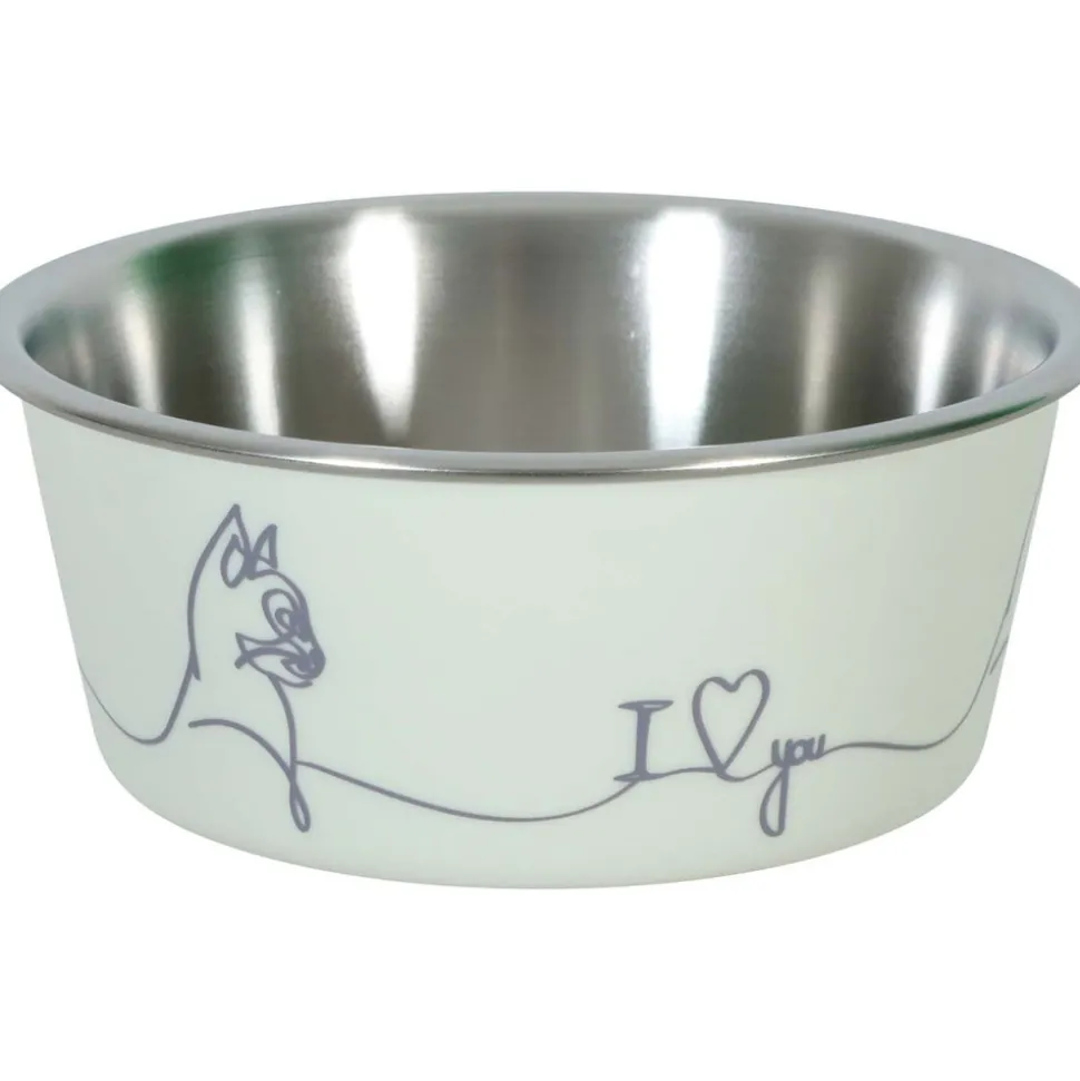 ZOLUX - Ecuelle antidérapante pour chats love cat