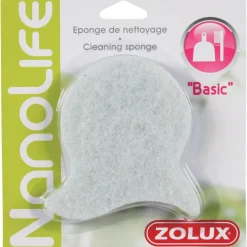 ZOLUX - Eponge de nettoyage basic pour aquarium couleur blanche