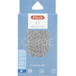 ZOLUX - Filtre pour pompe classic 80, filtre cl 80 e mousse anti nitrates x 4 pour