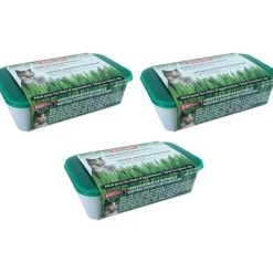 ZOLUX - Herbe à chat dépurative naturelle (lot de 3)