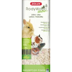 ZOLUX - Litière rodywood nature 16 litres pour rongeur poids 0.96 kg