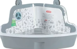 ZOLUX - Maison de toilette d'angle GM Gris pour rongeur