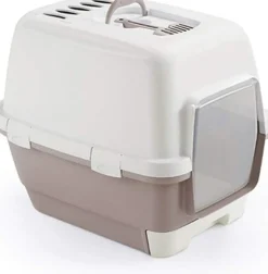 ZOLUX - Maison toilette clever blanc marron