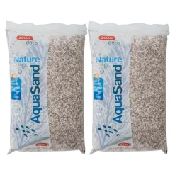 ZOLUX - Sol décoratif aquasand cristobalite rose 4kg (lot de 2)