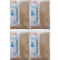ZOLUX - Sol décoratif naturel aquasand nat rivière 1kg (lot de 4)