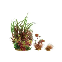 ZOLUX - Wiha n°3 plantes artificielles 3 pieces h 21 cm plantkit décoration d'aqua
