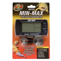 ZOO MED - Thermomètre digital de précision mini maxi th-32 e pour reptiles