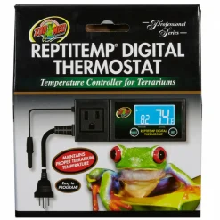 ZOO MED - Thermostat digital reptitemp. Rt-600e pour reptiles.