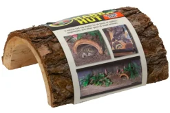 ZOOMED - Cachette en bois de sapin- habba hut - 18 cm - pour reptiles ou invertébrés