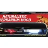 ZOOMED - Galerie d'éclairage- naturalistic terrarium hood 46 cm - galerie pour ampoule destinée aux reptiles (tortues, lézards, serpents)