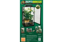 ZOOMED - Terrarium grillagé - reptibreeze medium 46 x 46 x 76 cm - terrarium destiné aux lézards type caméléon